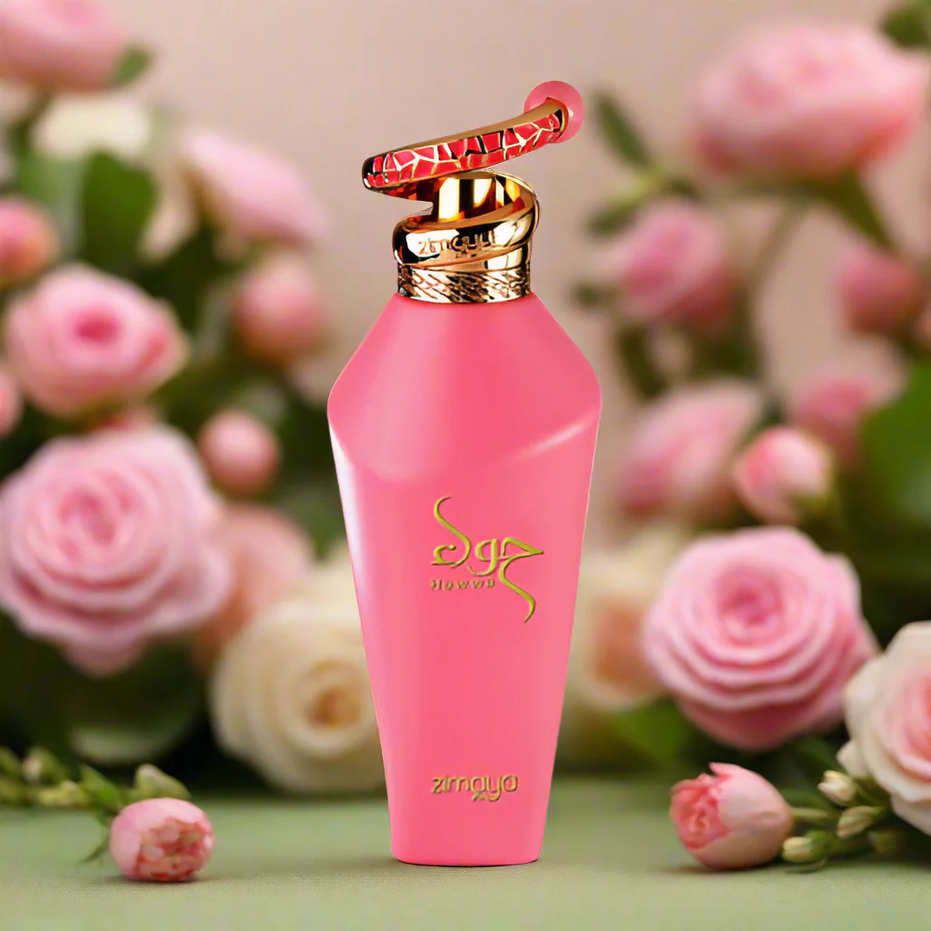 Zimaya Hawwa Pink EDP 100 мл – Дървесен аромат с турска роза - Image 11