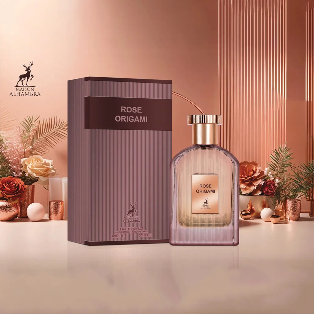 Maison Alhambra Rose Origami EDP 100 мл – Гурме аромат с българска роза - Image 4
