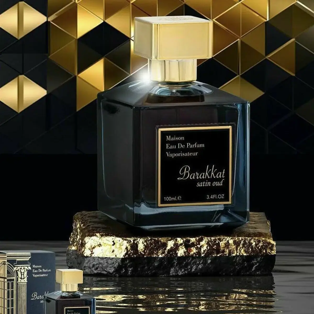Fragance World Barakkat Satin Oud EDP - Парфюмна вода за жени и мъже - Image 14