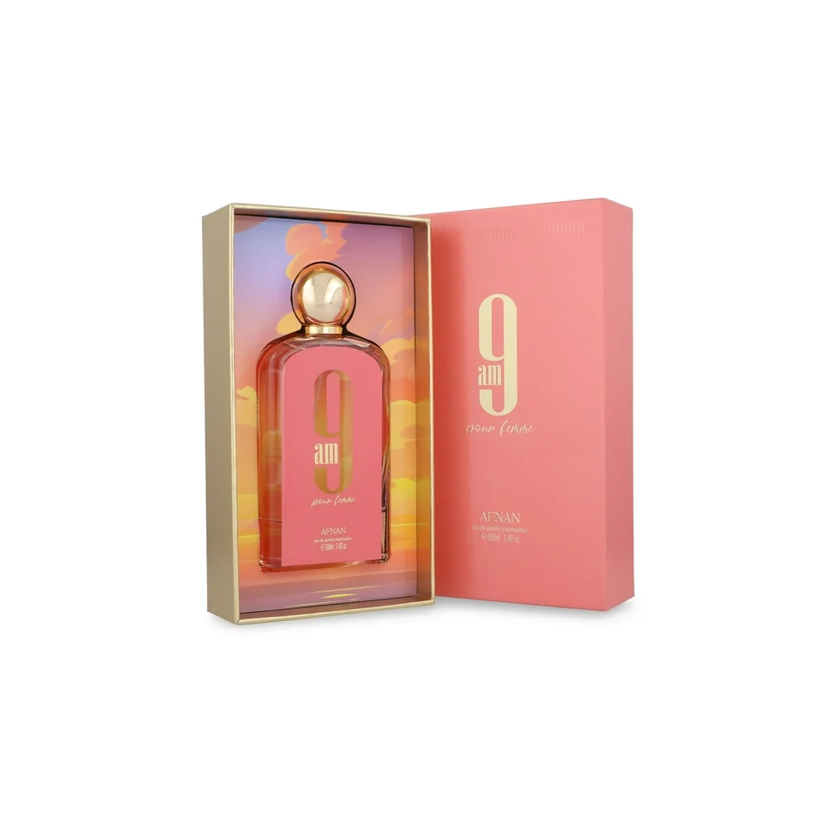 Afnan 9 AM Pour Femme EDP 100 мл – Свеж аромат с касис - Image 3