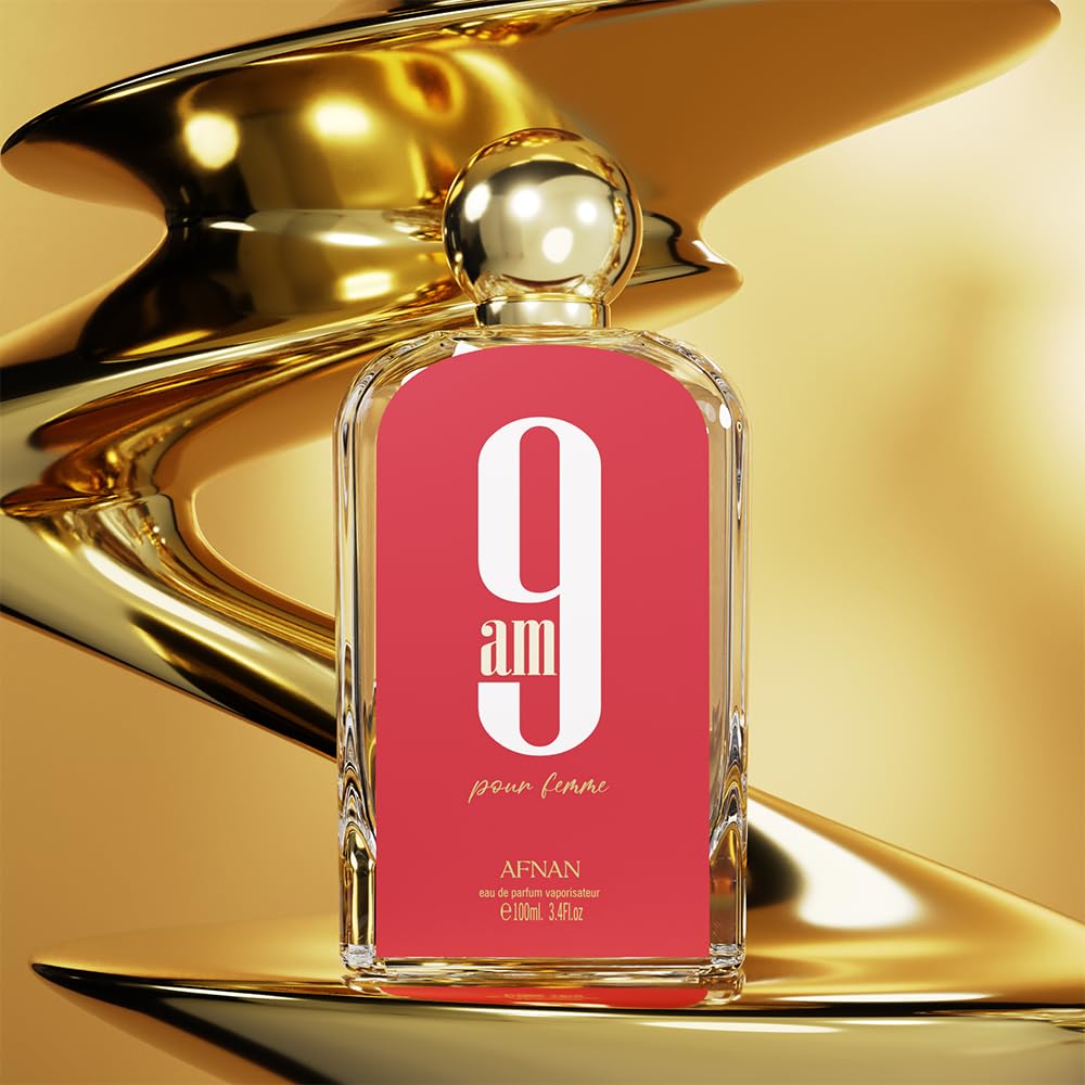 Afnan 9 AM Pour Femme EDP 100 мл – Свеж аромат с касис - Image 10