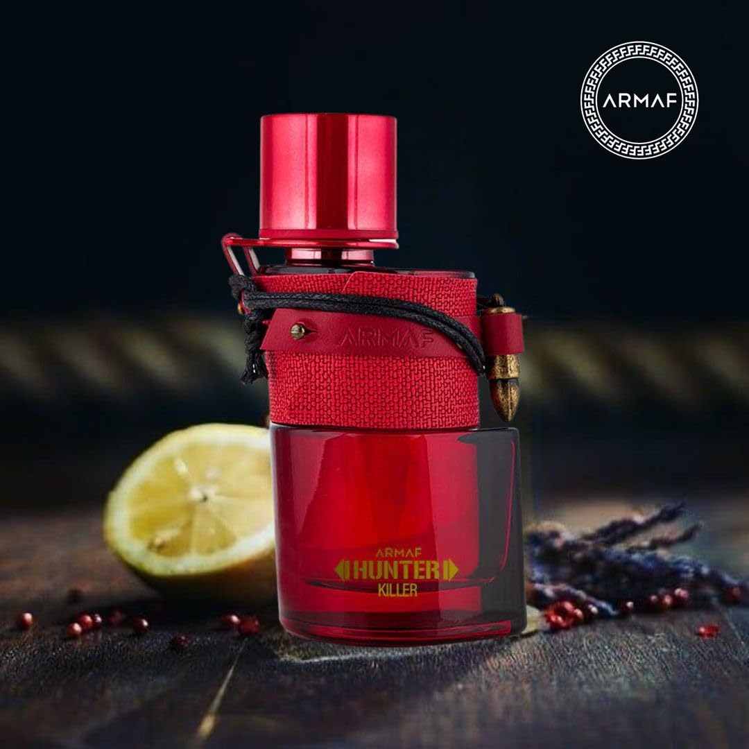 Armaf Hunter Killer Red EDP 100 мл – Гурме аромат с лавандула - Image 6