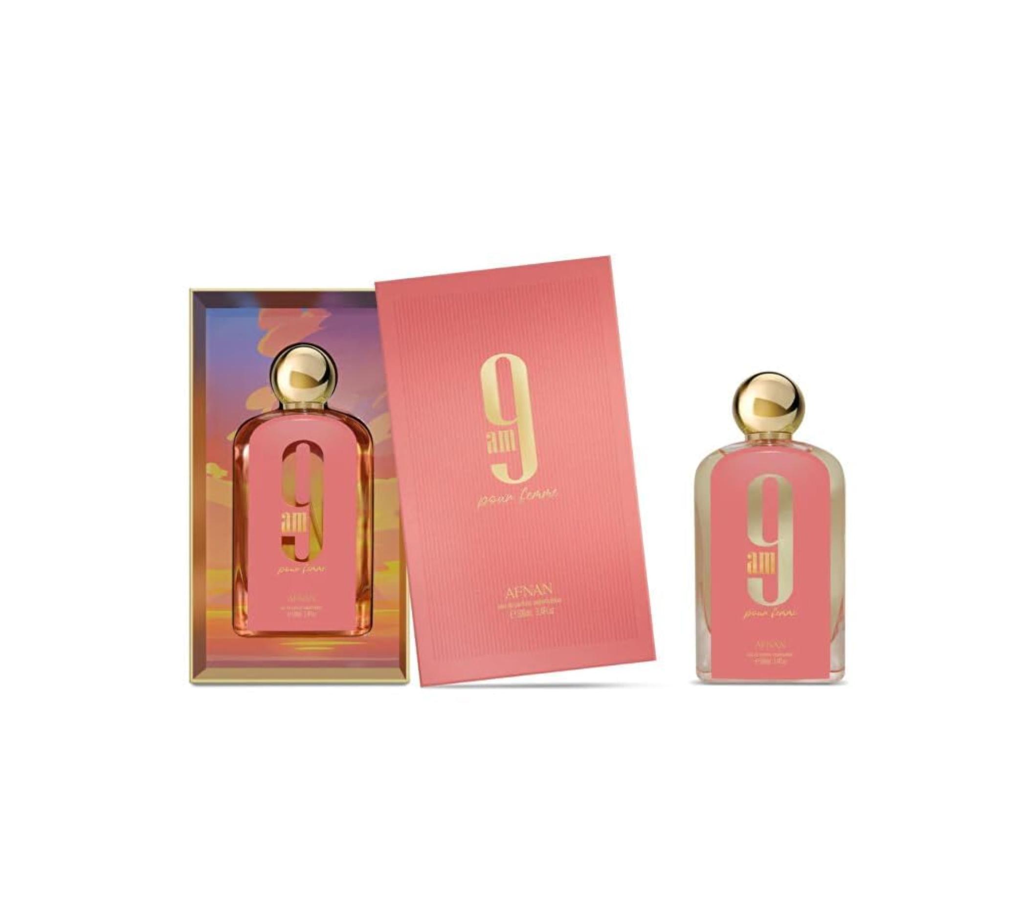Afnan 9 AM Pour Femme EDP 100 мл – Свеж аромат с касис - Image 5