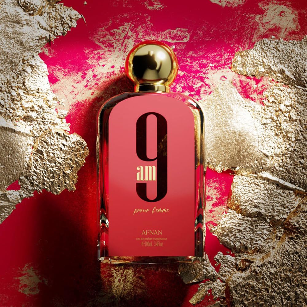 Afnan 9 AM Pour Femme EDP 100 мл – Свеж аромат с касис - Image 9