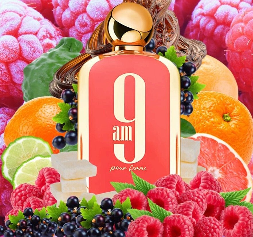 Afnan 9 AM Pour Femme EDP 100 мл – Свеж аромат с касис - Image 8