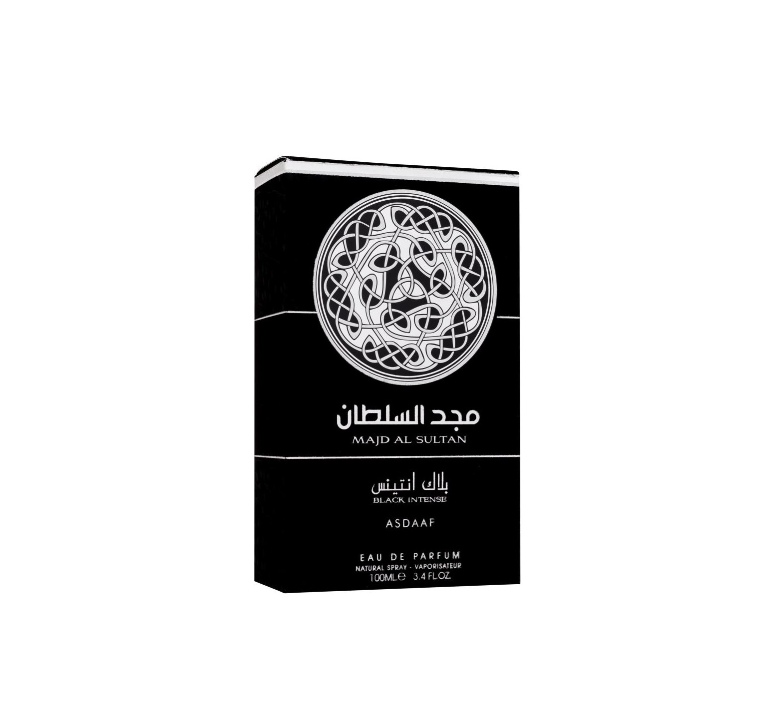 Asdaaf Majd Al Sultan Black Intense EDP 100 мл – Гурме аромат с кедър - Image 3