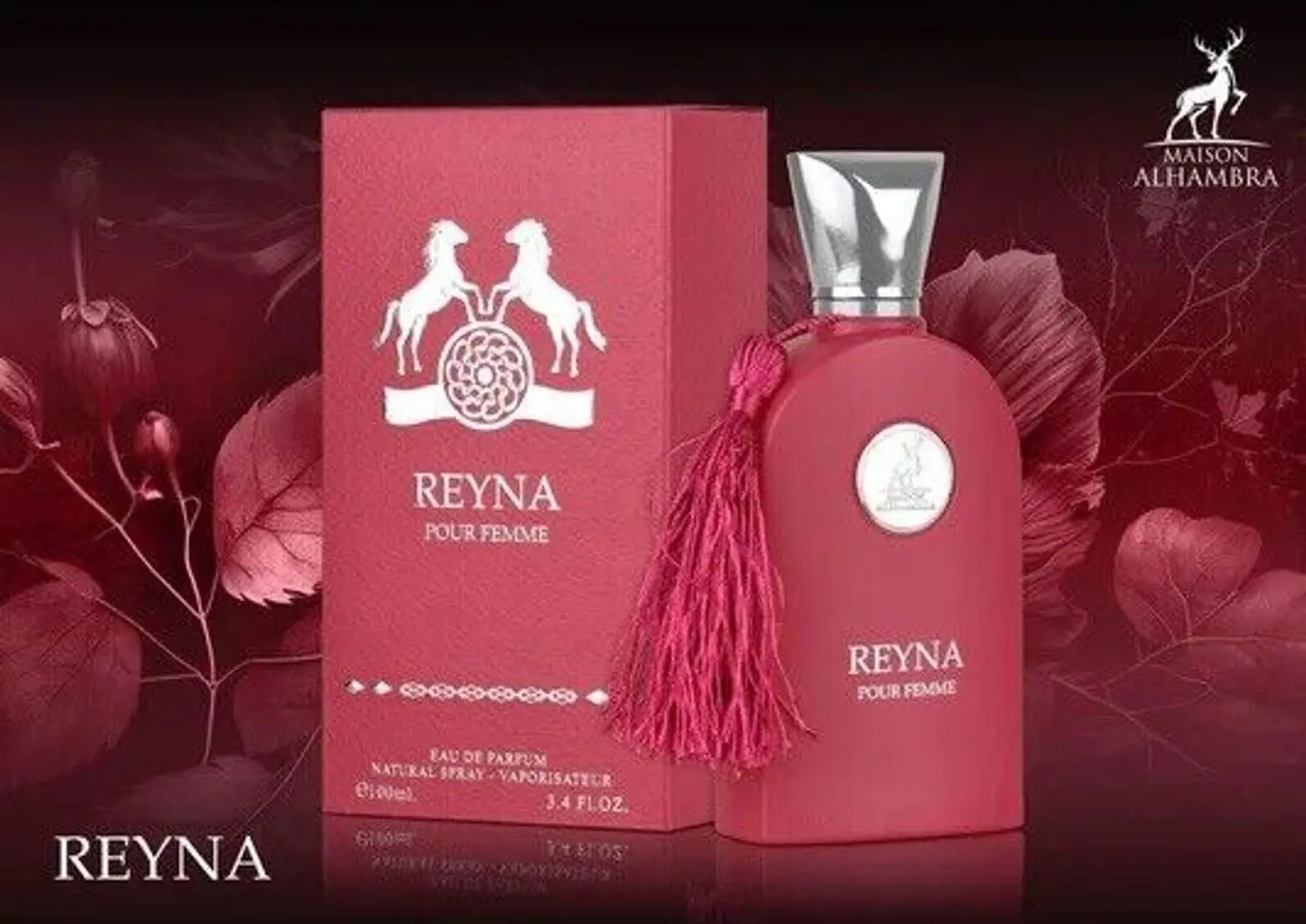 Maison Alhambra Reyna Pour Femme EDP 100 мл – Свеж аромат с портокалов цвят - Image 12