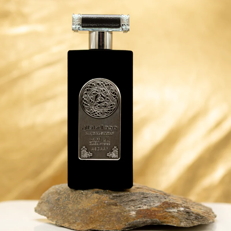 Asdaaf Majd Al Sultan Black Intense EDP 100 мл – Гурме аромат с кедър - Image 5