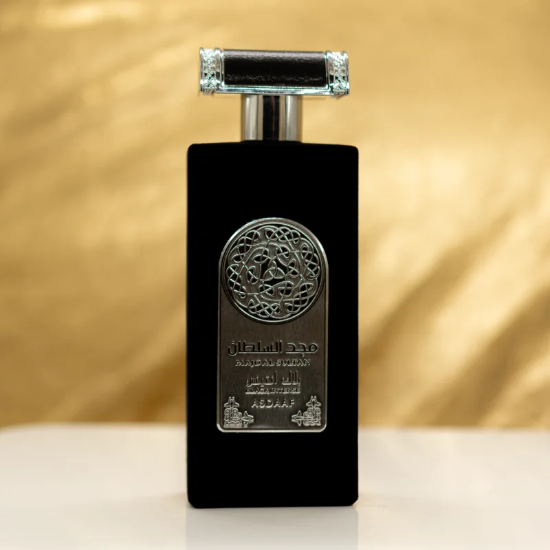 Asdaaf Majd Al Sultan Black Intense EDP 100 мл – Гурме аромат с кедър - Image 6