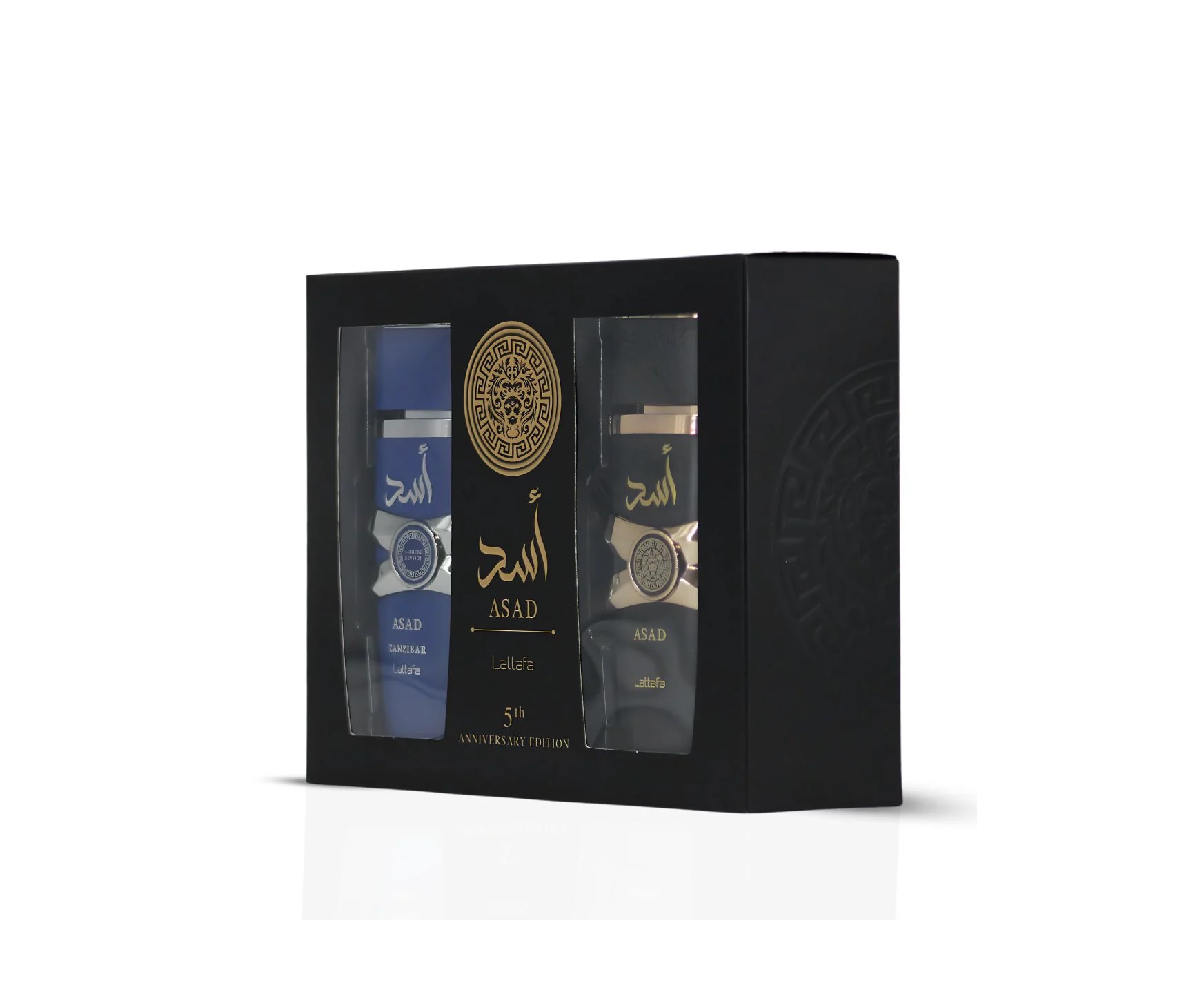 Луксозен комплект за мъже – Lattafa 5th Anniversary Edition Asad Gift Set - Image 2