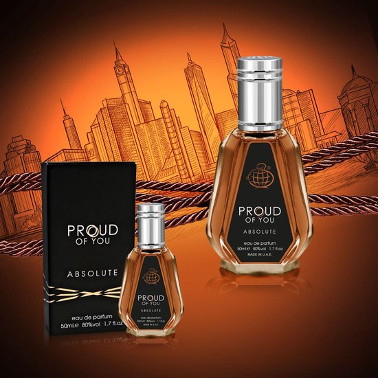 Fragrance World Proud Of You Absolute EDP - Парфюмна вода за мъже - Image 14