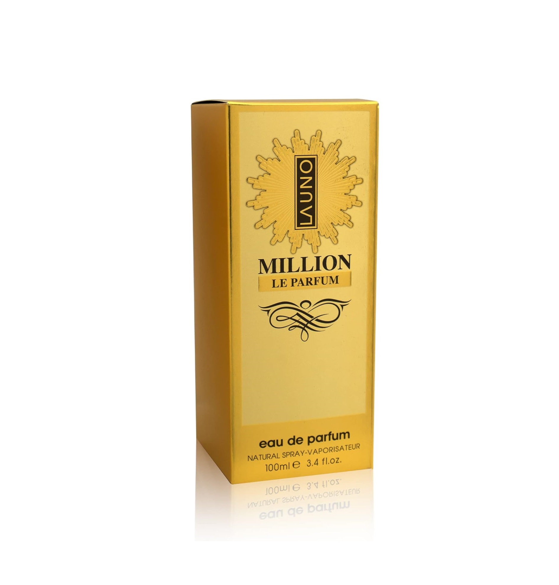 Fragrance World La Uno Million Le Parfum EDP 100 мл – Дървесен аромат с роза - Image 3