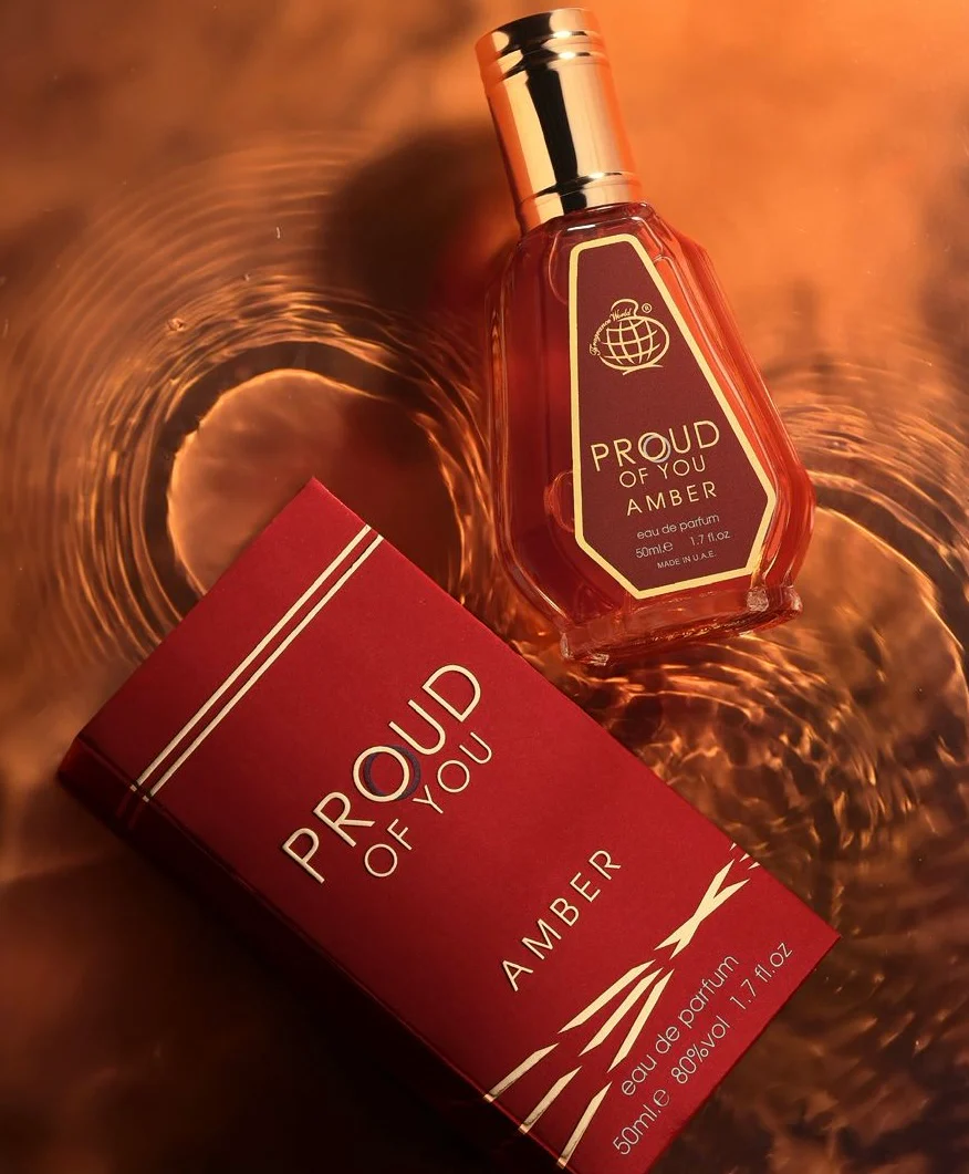 Fragrance World Proud of You Amber EDP - Парфюмна вода за мъже - Image 12