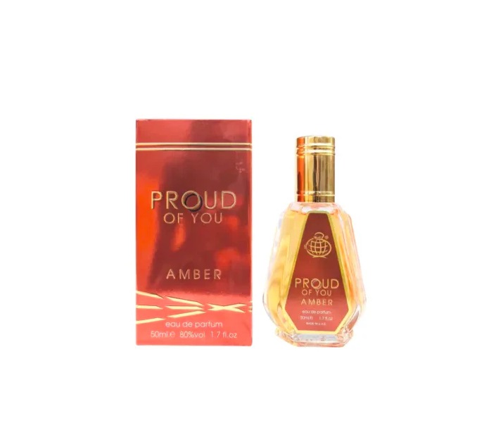Fragrance World Proud of You Amber EDP - Парфюмна вода за мъже - Image 7