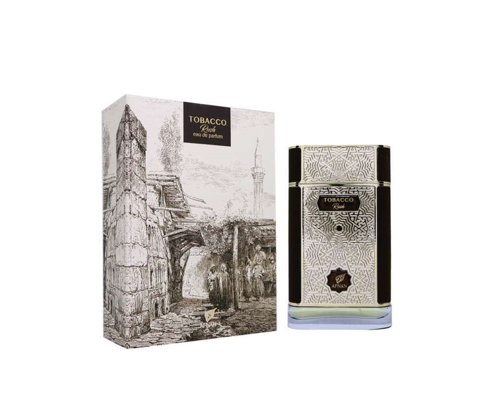 Afnan Tobacco Rush EDP 80 мл – Дървесен аромат с сладки нотки - Image 3