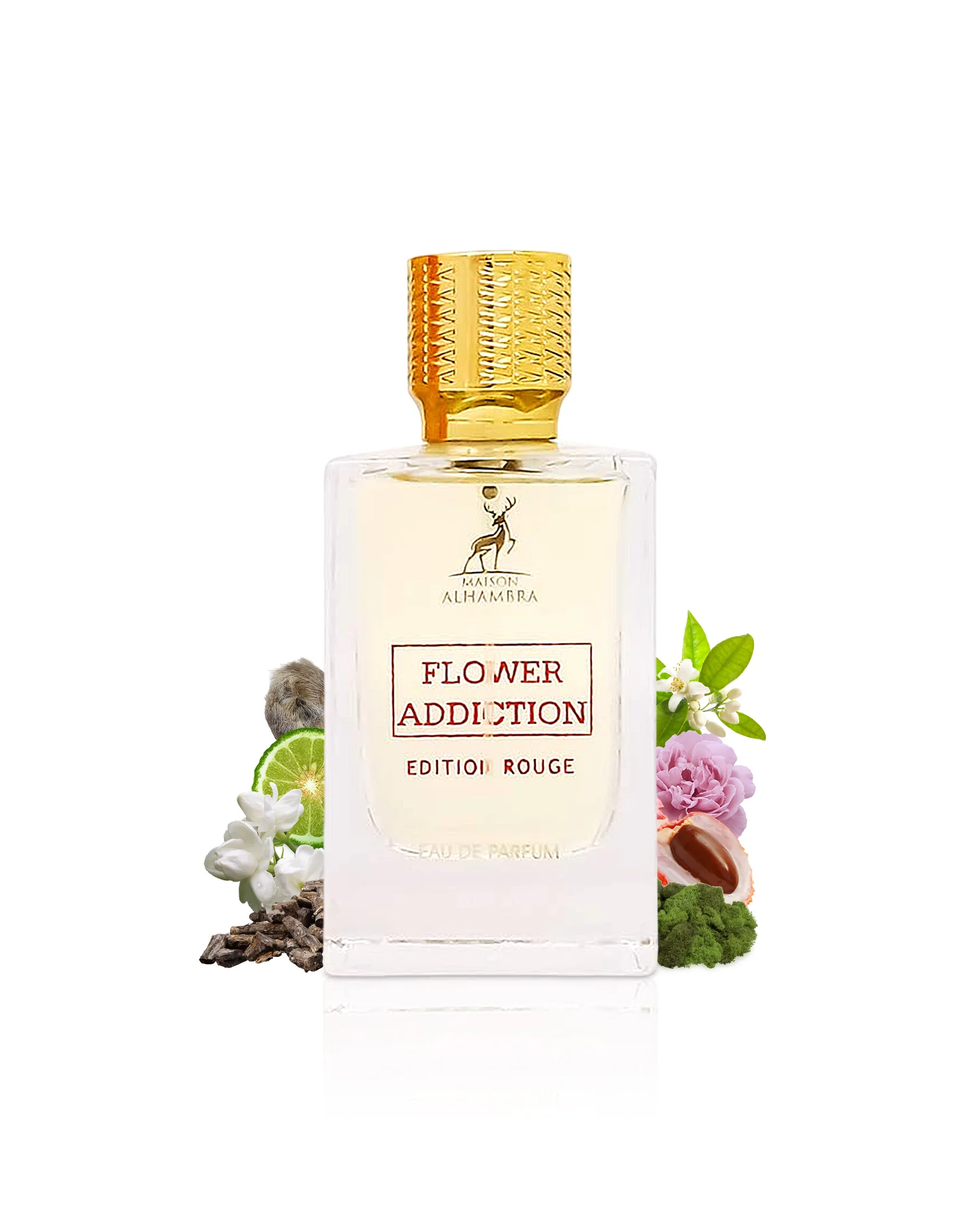 Maison Alhambra Flower Addiction Rouge EDP 100 мл – Гурме аромат с лавандула - Image 4