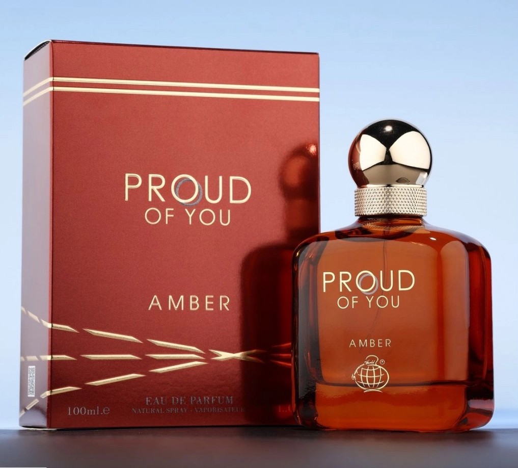 Fragrance World Proud of You Amber EDP - Парфюмна вода за мъже - Image 11
