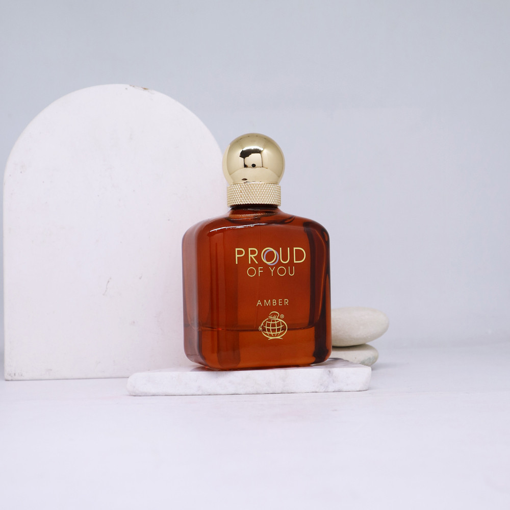 Fragrance World Proud of You Amber EDP - Парфюмна вода за мъже - Image 8