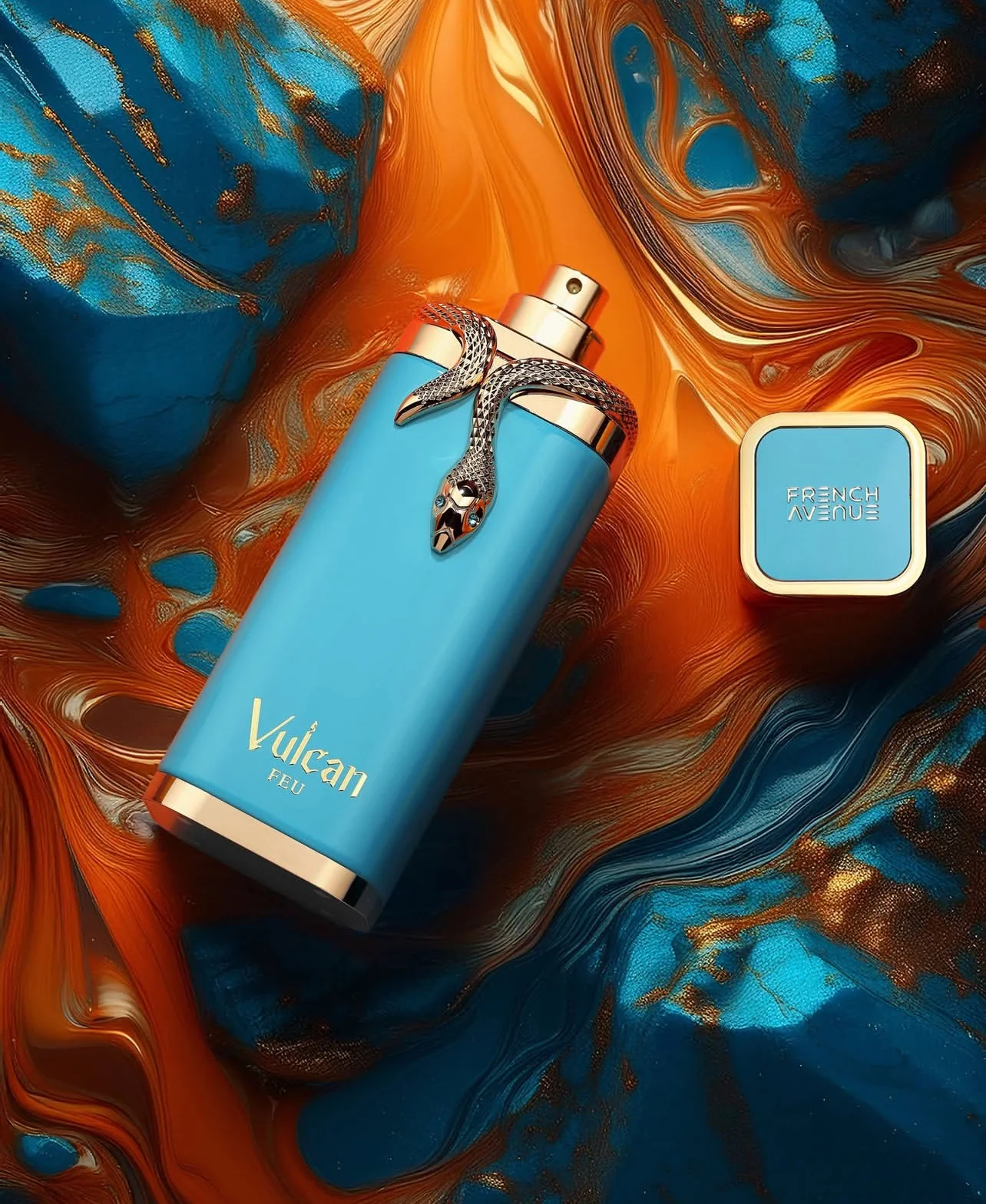 French Avenue Vulcan Feu EDP 100 мл – Дървесен аромат с кумарин - Image 14