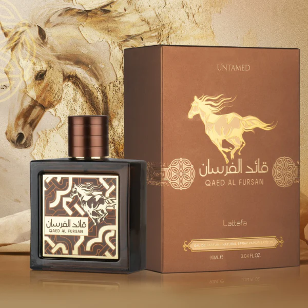 Lattafa Qaed Al Fursan Untamed EDP 90 мл – Гурме аромат с сладък карамел - Image 11