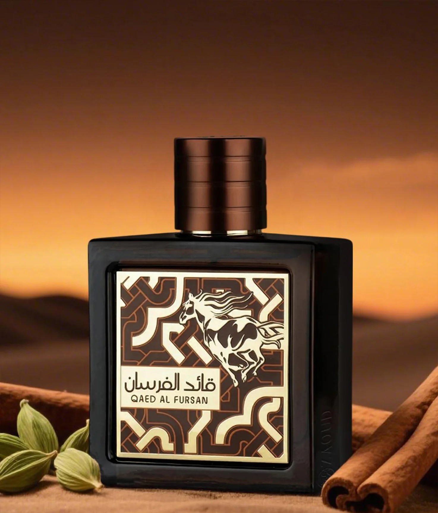 Lattafa Qaed Al Fursan Untamed EDP 90 мл – Гурме аромат с сладък карамел - Image 13