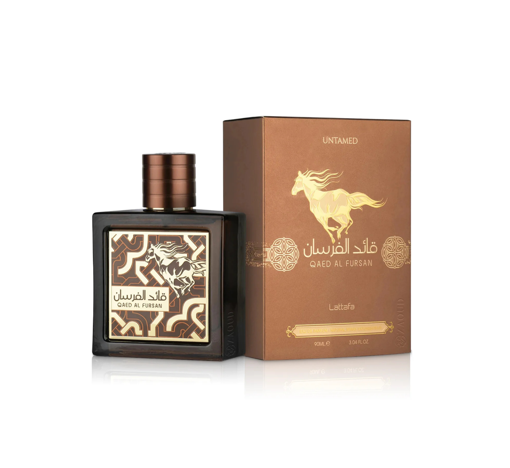Lattafa Qaed Al Fursan Untamed EDP 90 мл – Гурме аромат с сладък карамел - Image 3