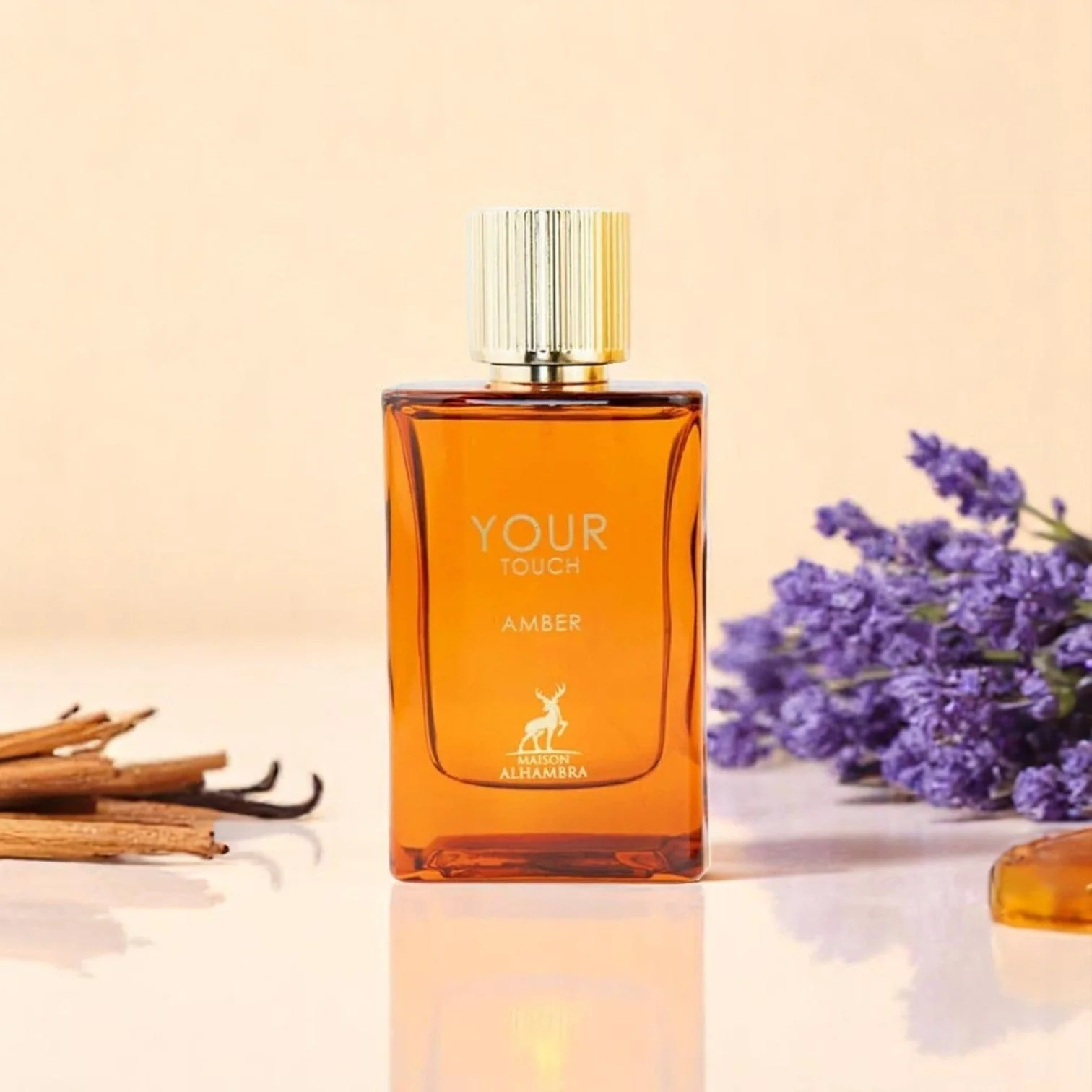 Maison Alhambra Your Touch Amber EDP 100 мл – Флорален аромат с жасмин - Image 4