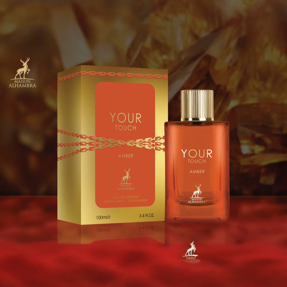 Maison Alhambra Your Touch Amber EDP 100 мл – Флорален аромат с жасмин - Image 5