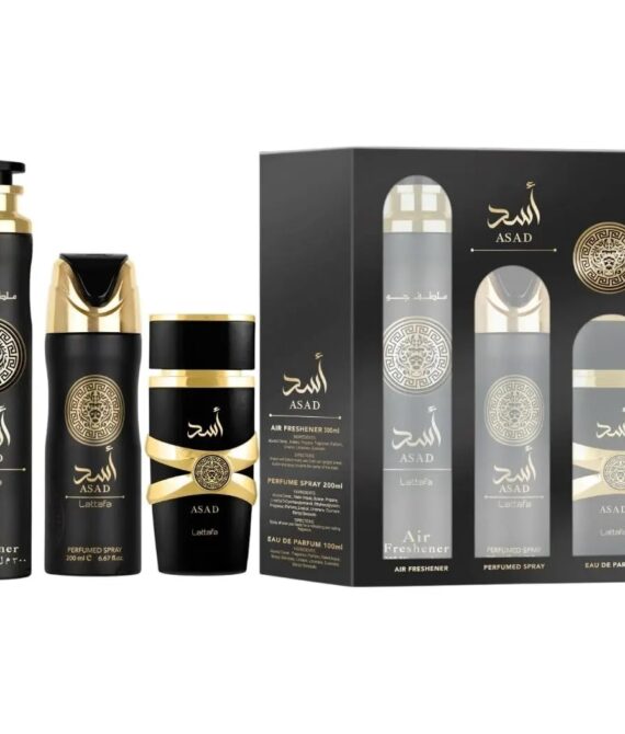 Мъжки луксозен комплект – Lattafa Asad Gift Set