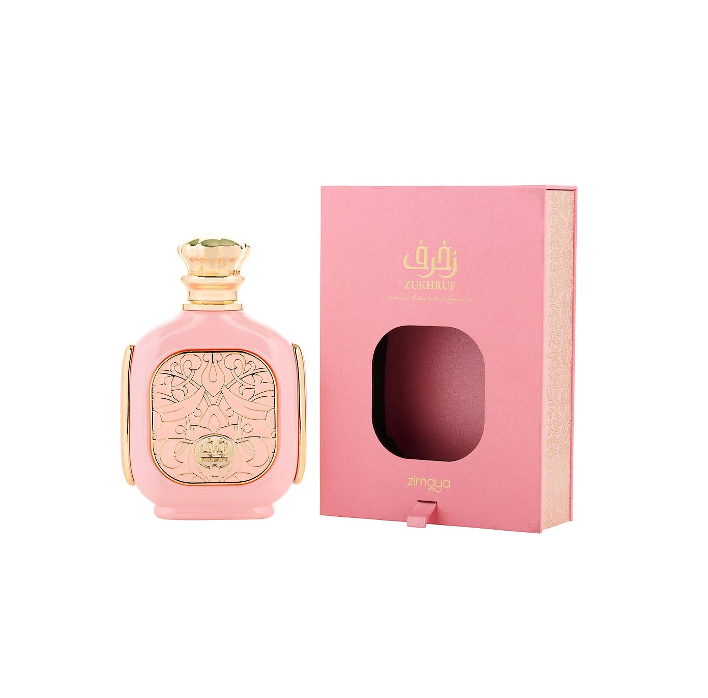 Zimaya Zukhruf Pink EDP 100 мл – Гурме аромат с мускус - Image 6