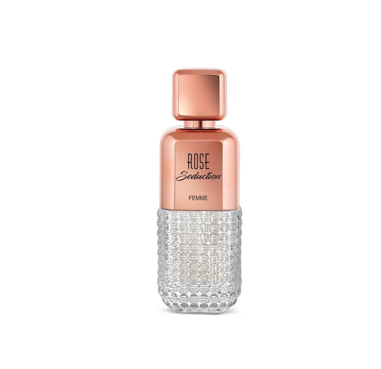 Fragrance World Rose Seduction Femme EDP 100 мл – Дървесен аромат с цитрусови нотки - Image 4