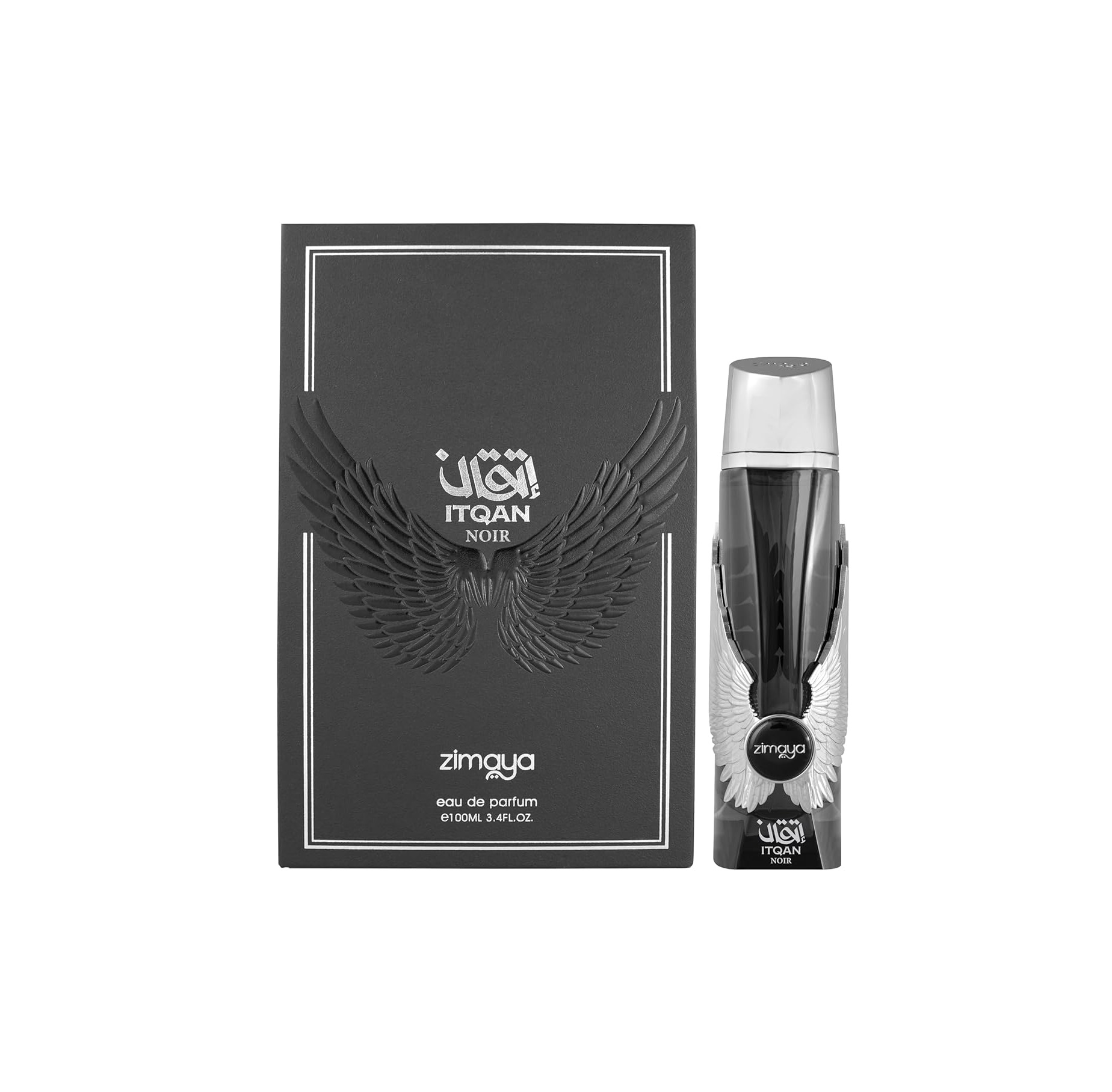 Zimaya Itqan Noir EDP 100 мл – Свеж аромат с портокалов цвят - Image 5