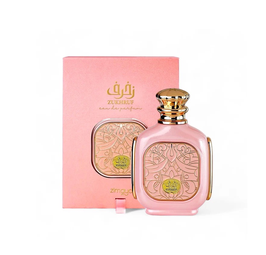 Zimaya Zukhruf Pink EDP 100 мл – Гурме аромат с мускус - Image 3