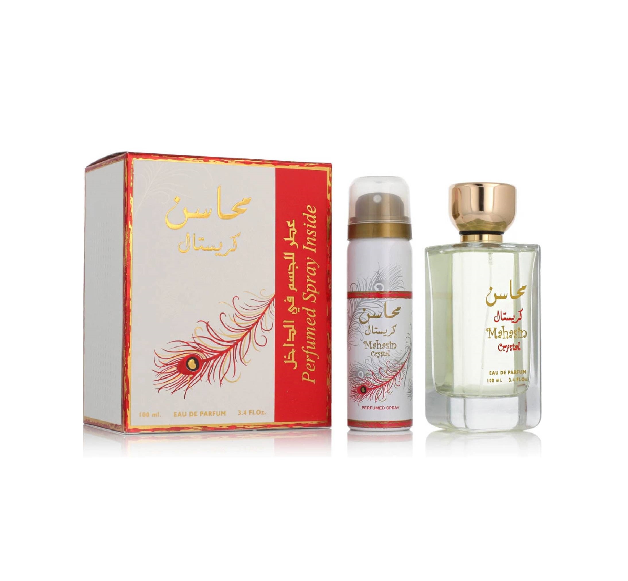 Дамски луксозен комплект – Lattafa Mahasin Crystal Set - Image 4