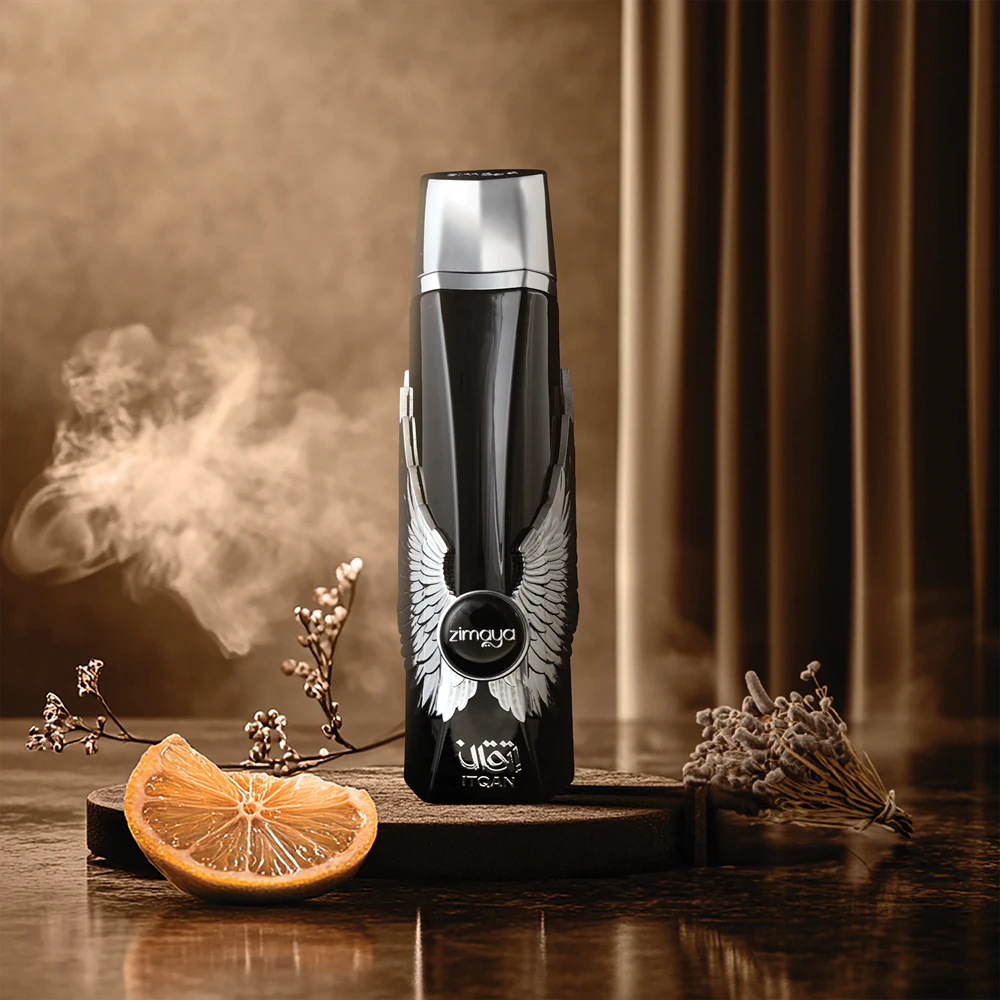 Zimaya Itqan Noir EDP 100 мл – Свеж аромат с портокалов цвят - Image 8