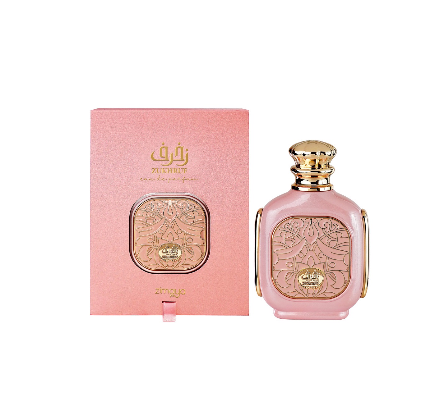 Zimaya Zukhruf Pink EDP 100 мл – Гурме аромат с мускус - Image 5