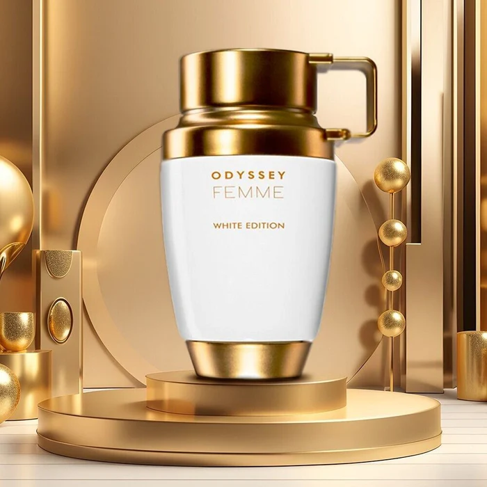 Armaf Odyssey Femme White Edition EDP 80 мл – Гурме аромат с тубероза - Image 7