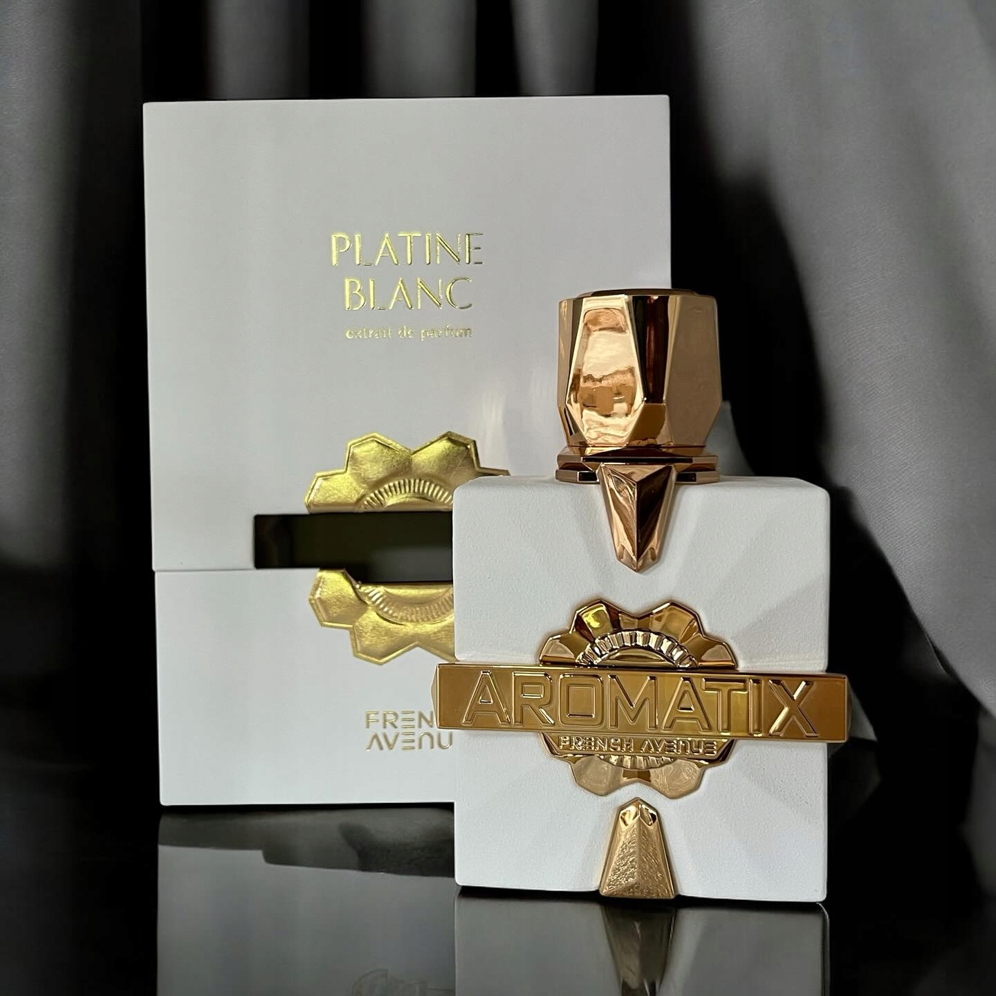 French Avenue Aromatix Platine Blanc EDP 100 мл – Дървесен аромат с касис - Image 14