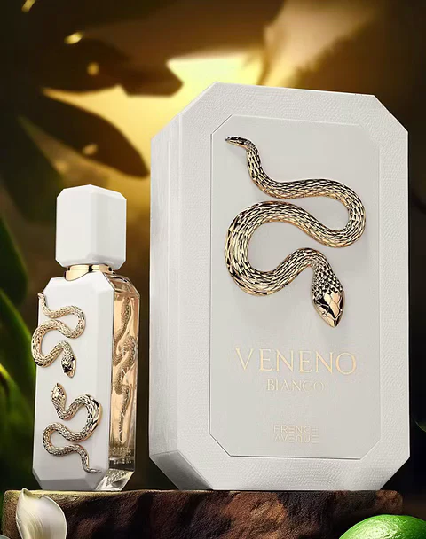 French Avenue Veneno Bianco EDP 100 мл – Гурме аромат с цветя тиаре - Image 14