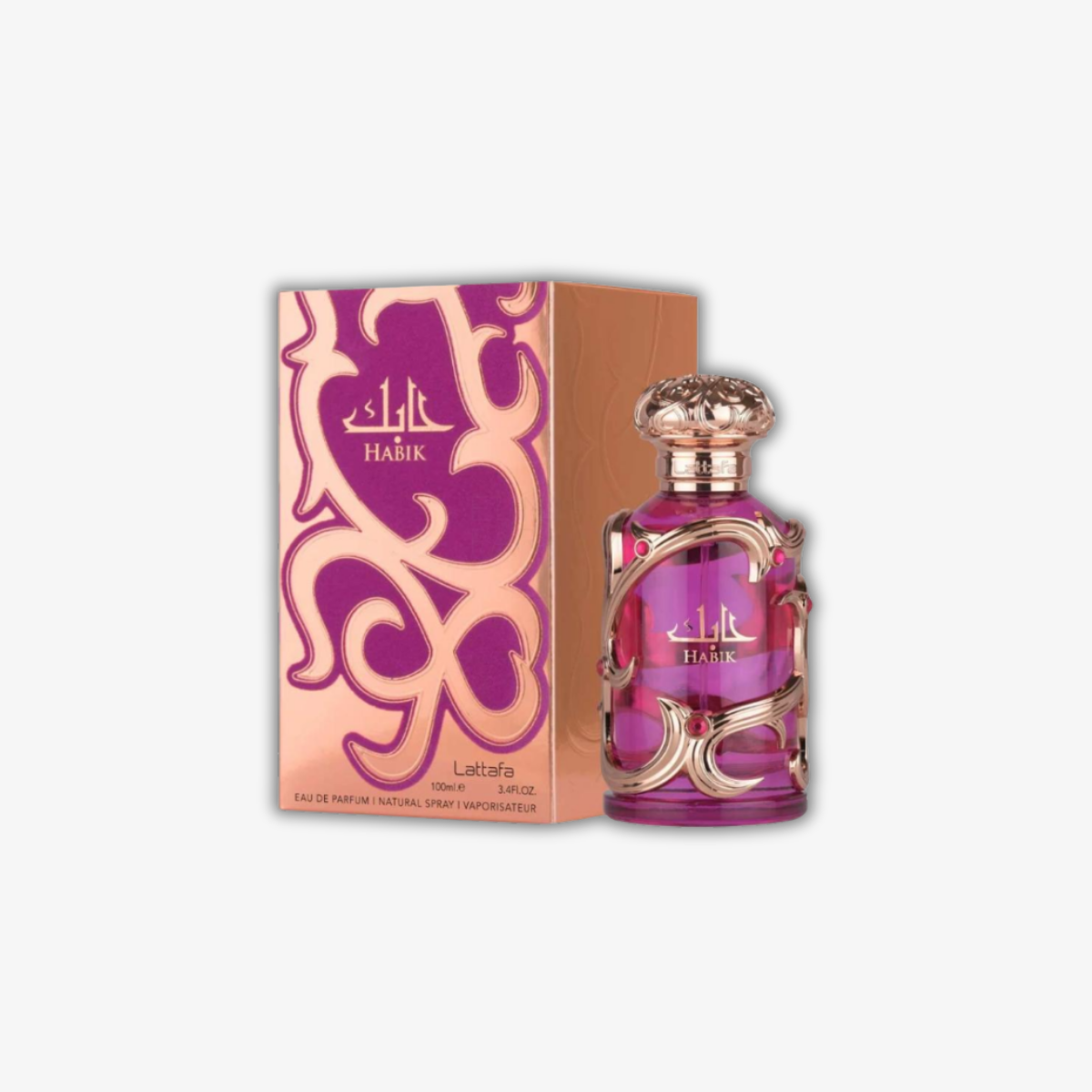 Lattafa Habik For Women EDP 100 мл – Флорален аромат с момина сълза - Image 5