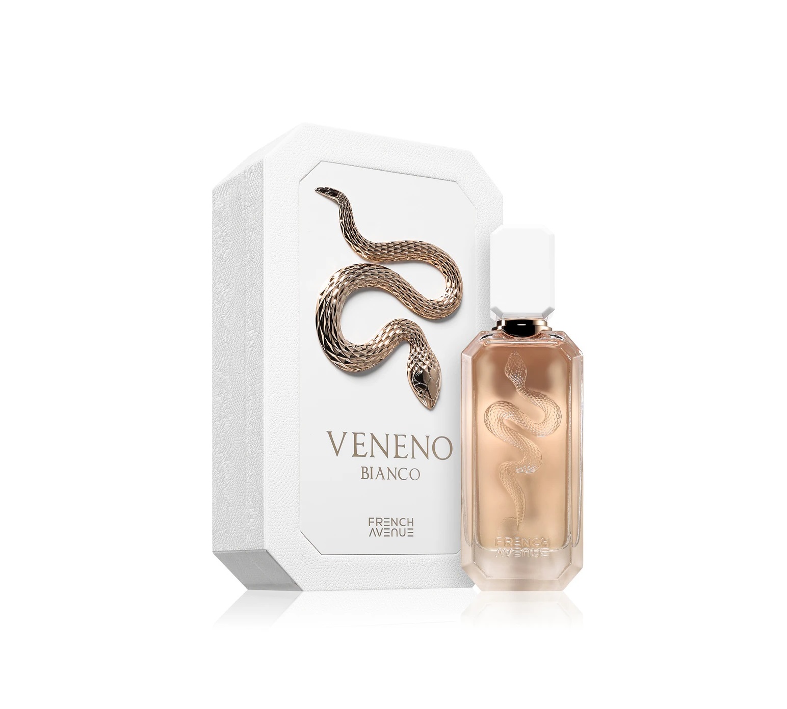 French Avenue Veneno Bianco EDP 100 мл – Гурме аромат с цветя тиаре - Image 3