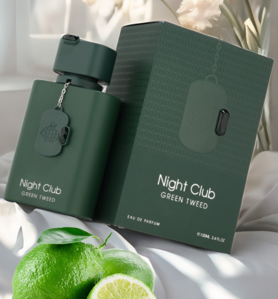 Fragrance World Night Club Green Tweed EDP 100 мл – Дървесен аромат с листа от виолетка - Image 10