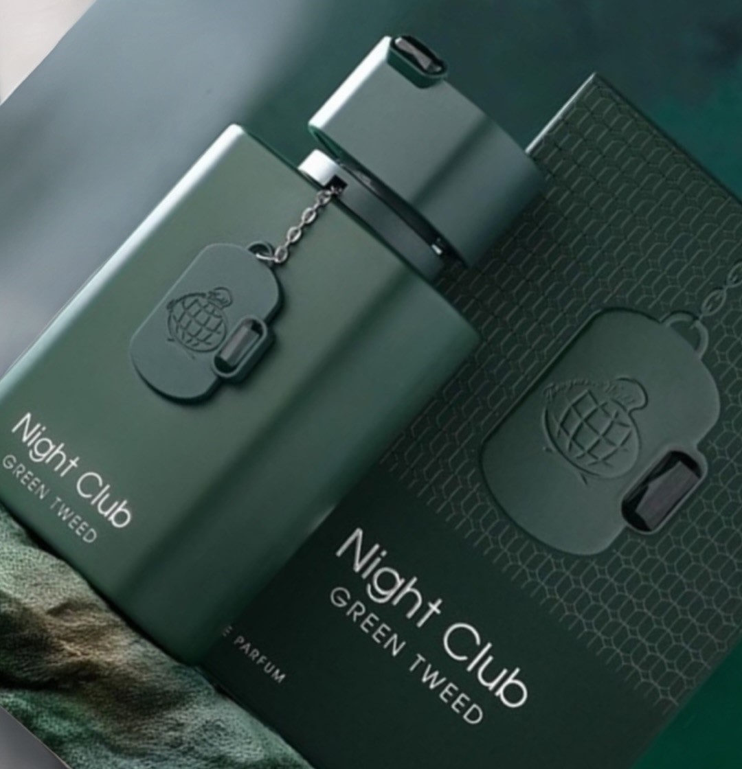 Fragrance World Night Club Green Tweed EDP 100 мл – Дървесен аромат с листа от виолетка - Image 8