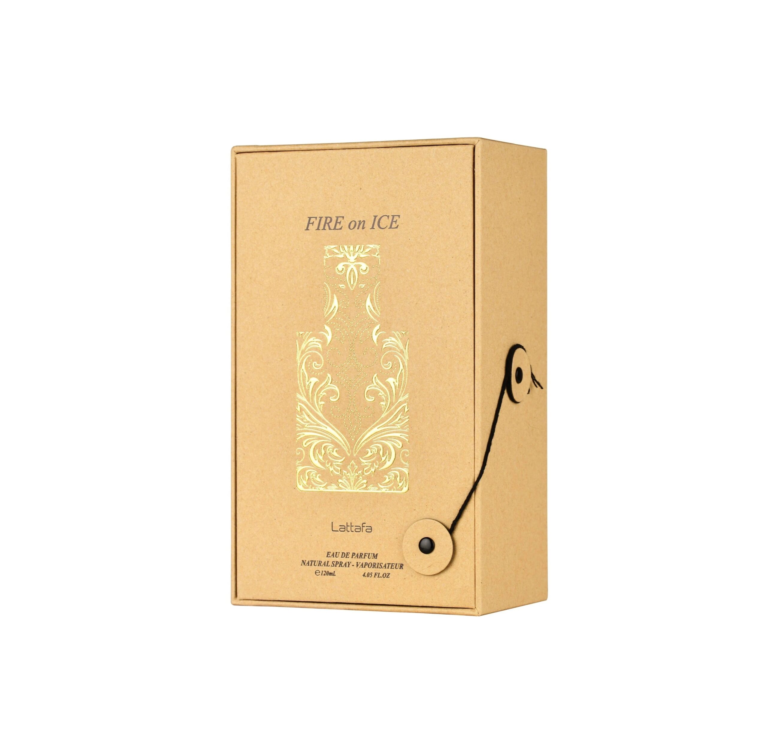 Lattafa Fire on Ice EDP 110 мл – Гурме аромат с замразени розови листенца - Image 5