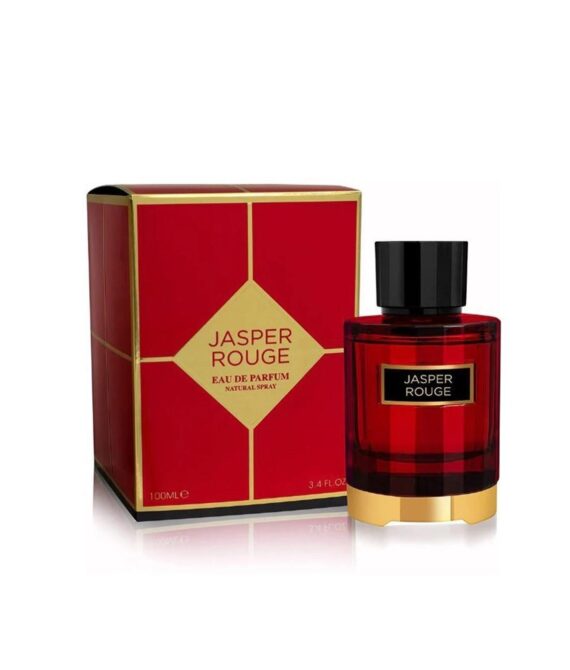 Fragrance World Jasper Rouge EDP 100 мл – Дървесен аромат с тубероза