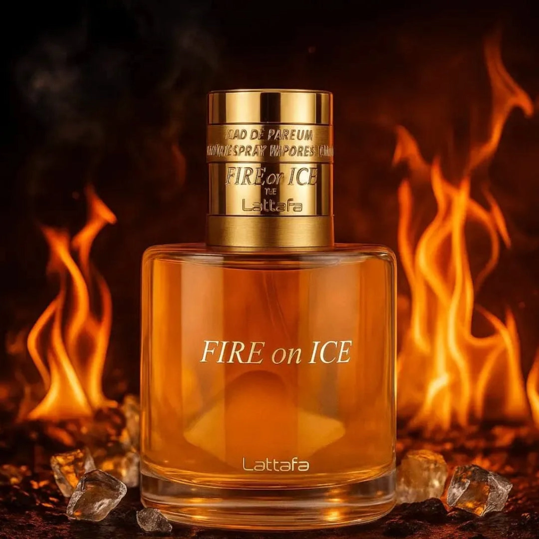 Lattafa Fire on Ice EDP 110 мл – Гурме аромат с замразени розови листенца - Image 11