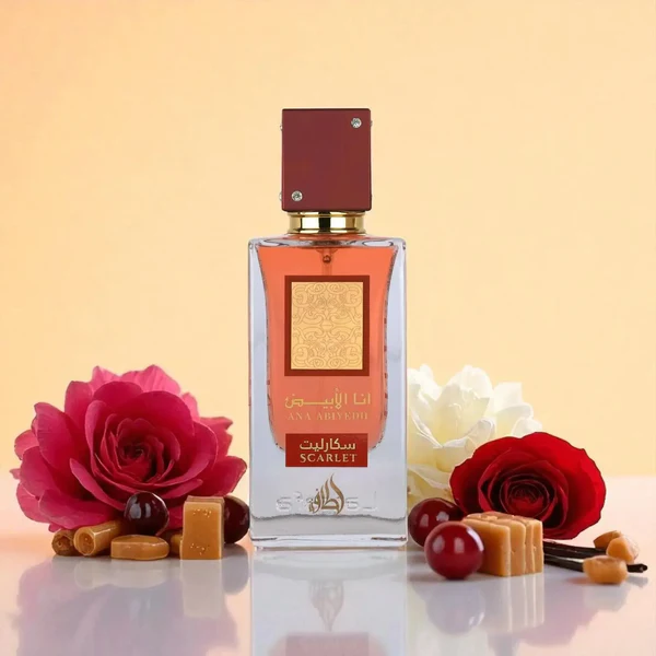 Lattafa Ana Abiyedh Scarlet EDP 60 мл – Гурме аромат с бита сметана - Image 7