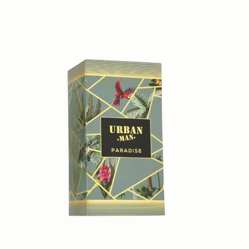 Fragrance World Urban Man Paradise EDP 90 мл – Дървесен аромат с кокос - Image 3