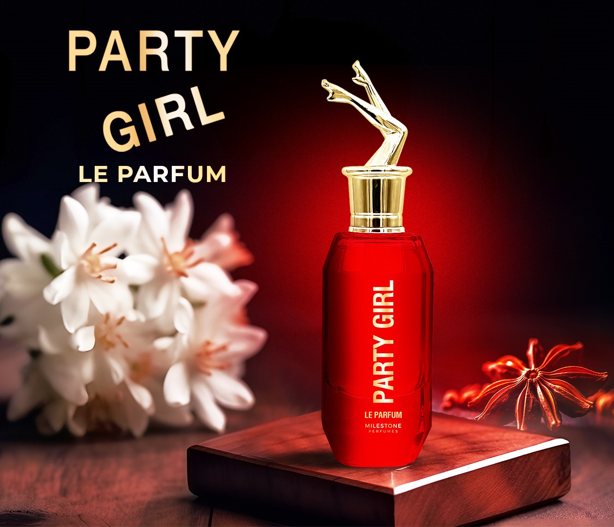 Milestone Party Girl Le Parfum EDP 85 мл – Гурме аромат с бяло цвете - Image 7