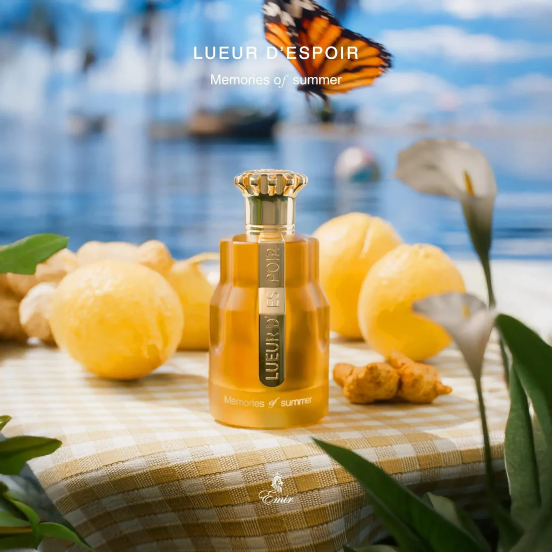 Paris Corner Emir Lueur D'Espoir Memories of Summer EDP 100 мл – Свеж аромат с джинджифил - Image 5